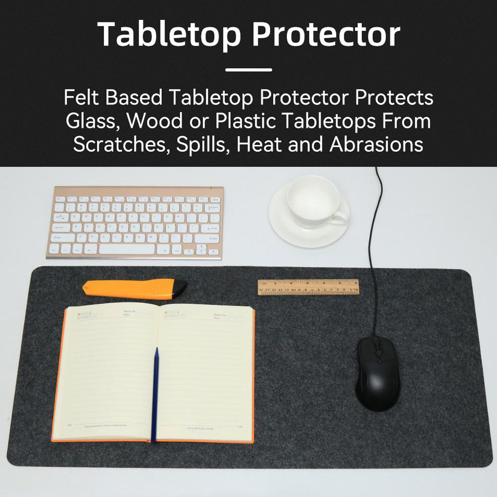 80 × 40 cm Felt Desk Pad product image