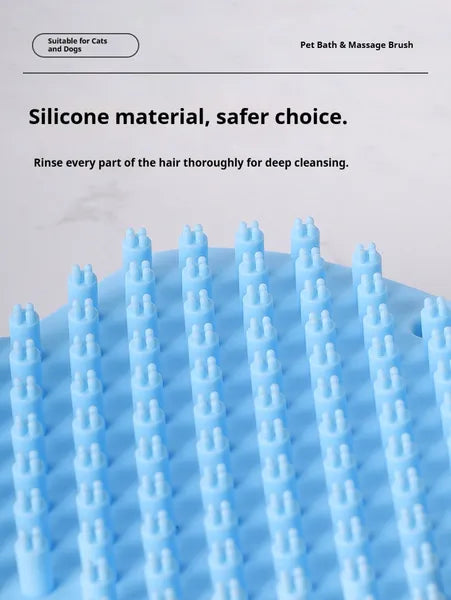 Rubber Dog Bath Brush product image