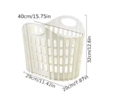 Foldable Plastic Laundry Hamper product image