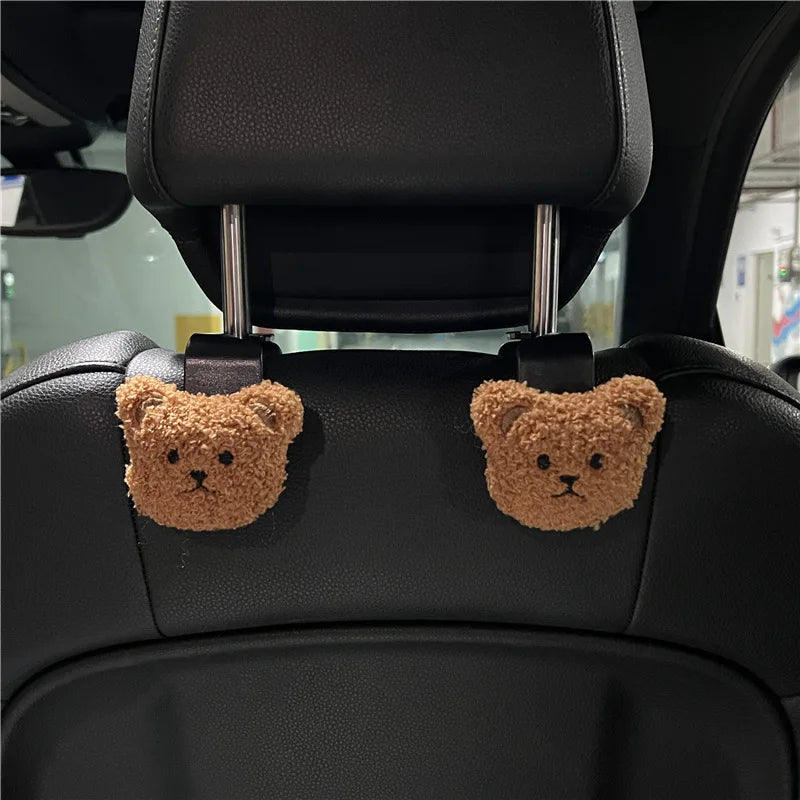 Cute Bear Car Seat-Back Hooks product image