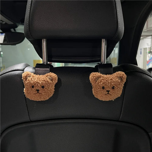 Cute Bear Car Seat-Back Hooks product image