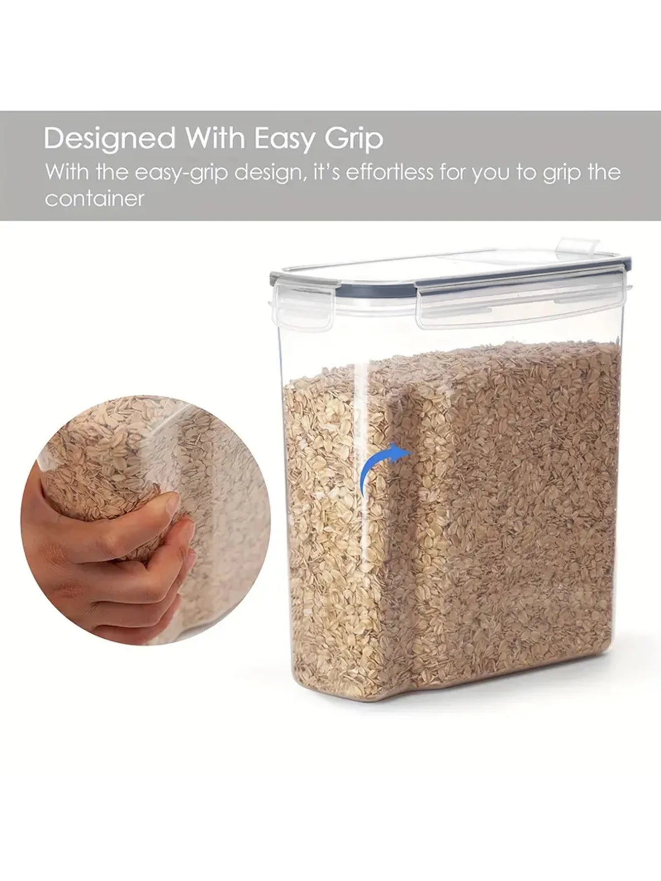 Four-Piece 4L Food Storage Container Set product image