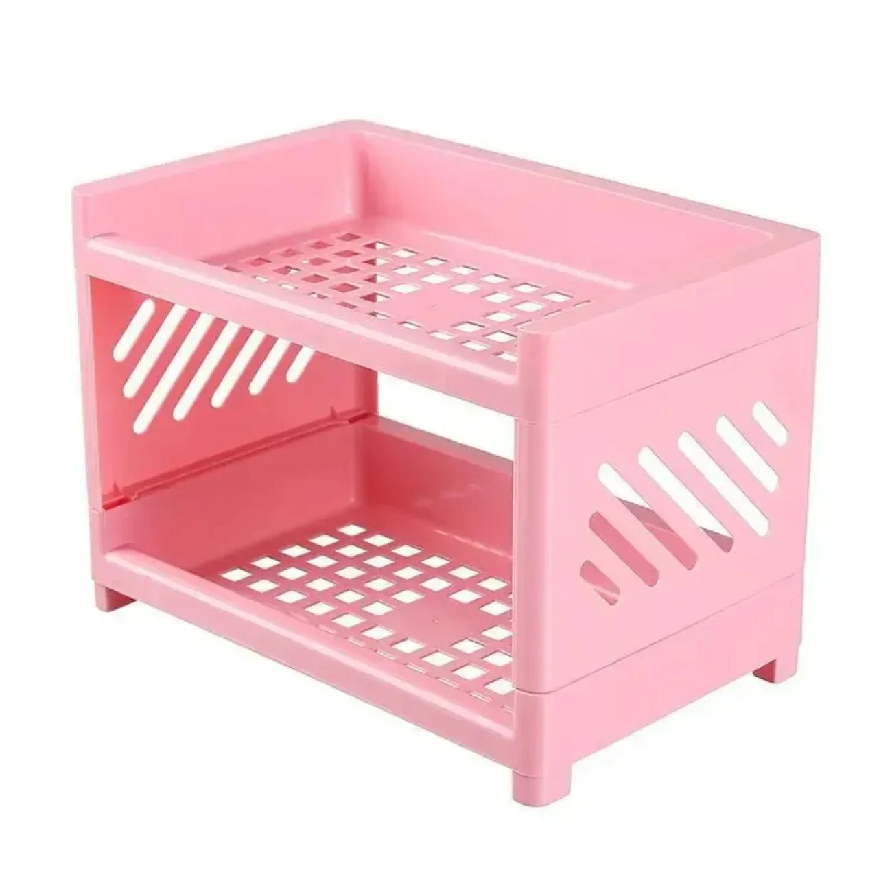 Modern Double-Deck Desk Storage Rack product image