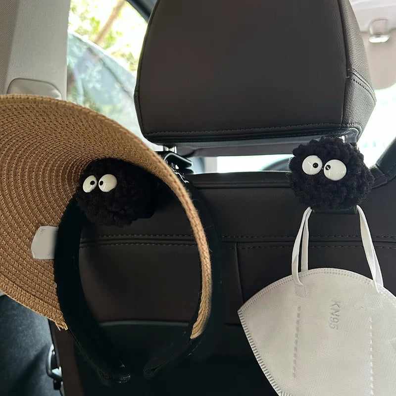 Cute Bear Car Seat-Back Hooks product image