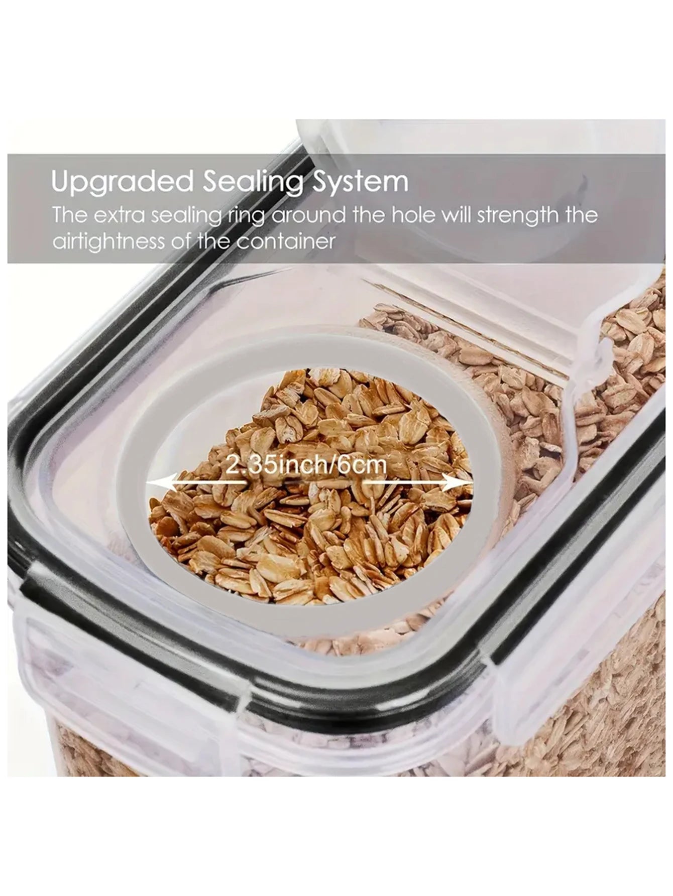 Four-Piece 4L Food Storage Container Set product image