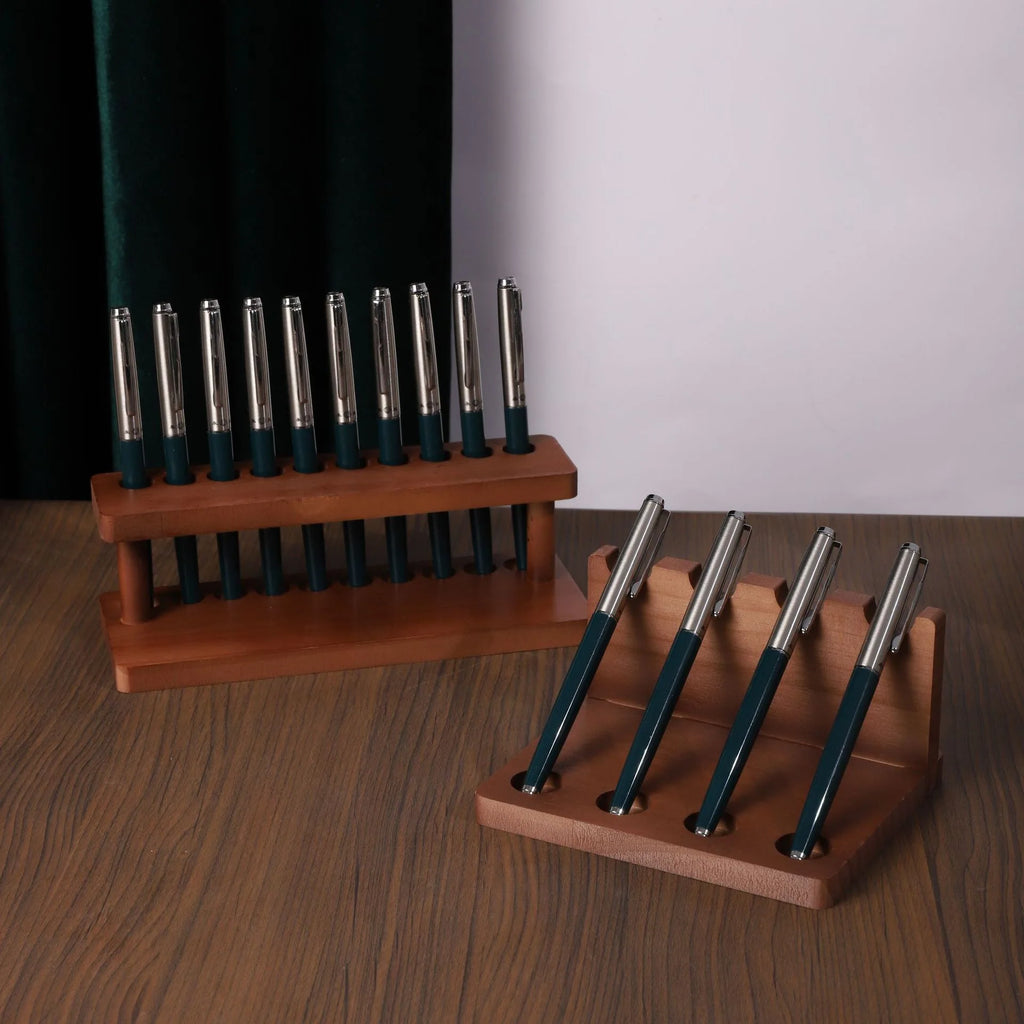 Walnut Wood Multifunction Desk Organizer product image