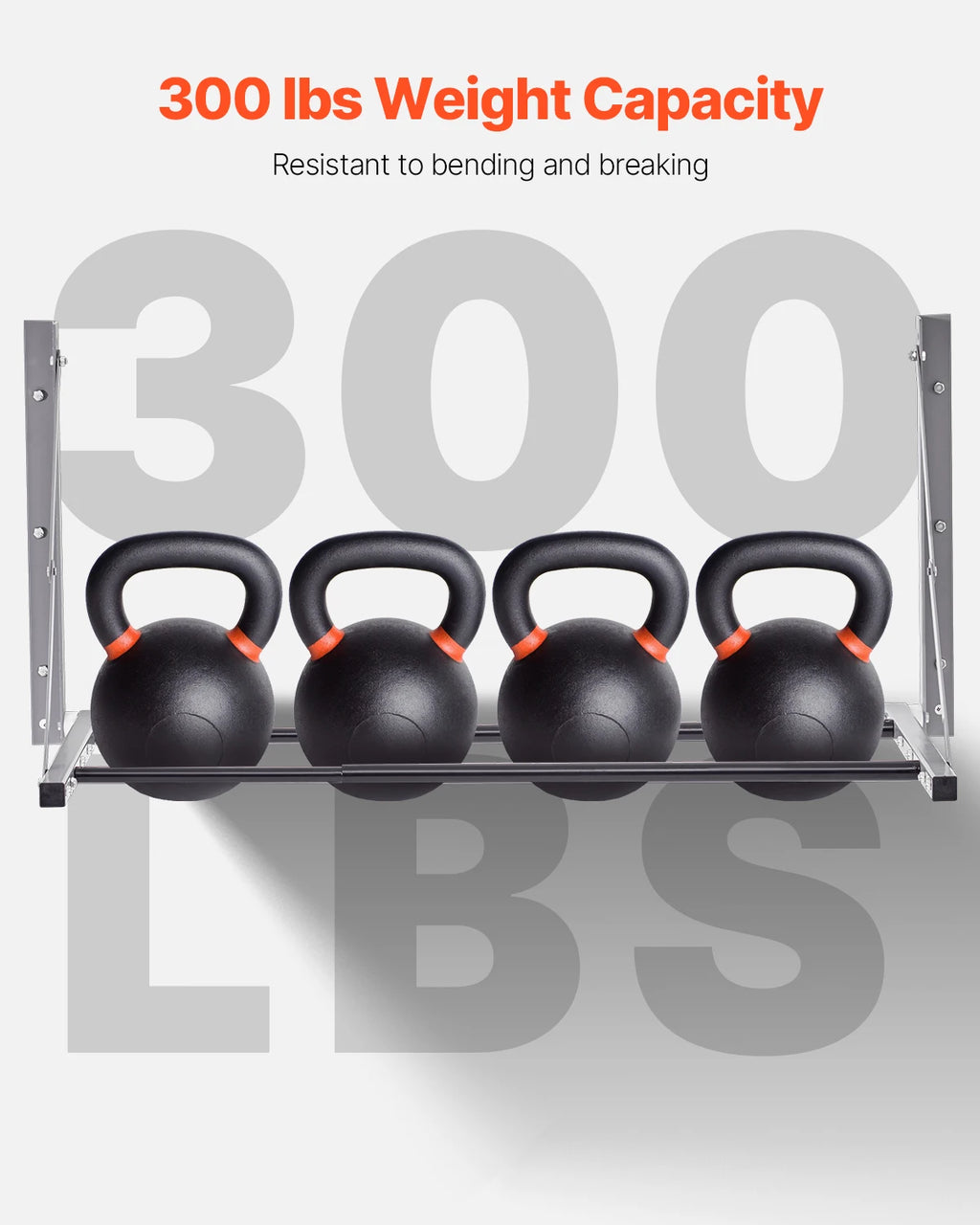 Wall-Mounted Folding Tire Rack product image