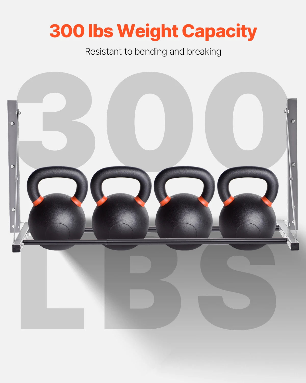 Wall-Mounted Folding Tire Rack product image