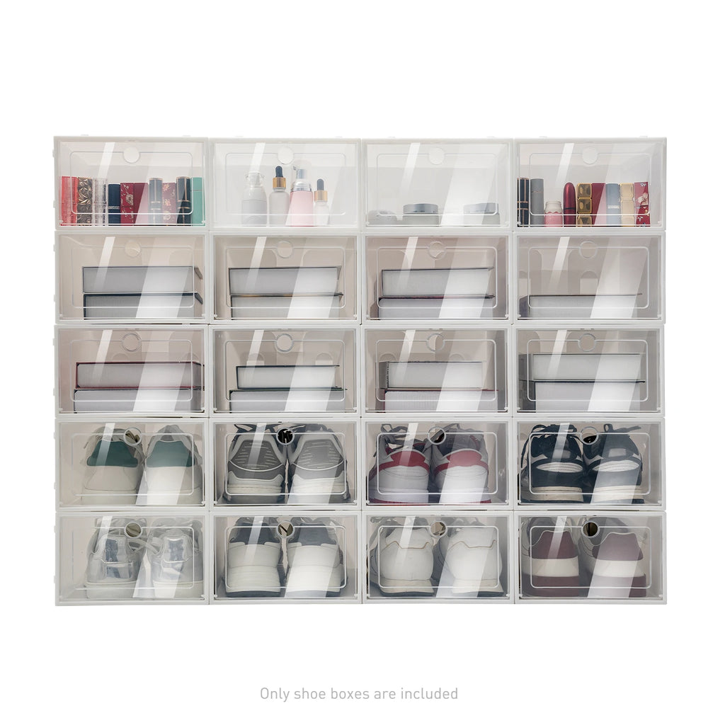 20-Pack Foldable Stackable Shoe Storage Boxes product image