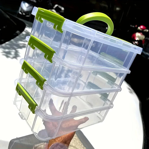 Four-Layer Transparent Storage Box product image
