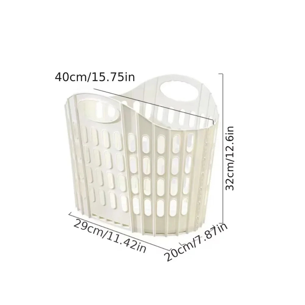 Foldable Plastic Laundry Hamper product image