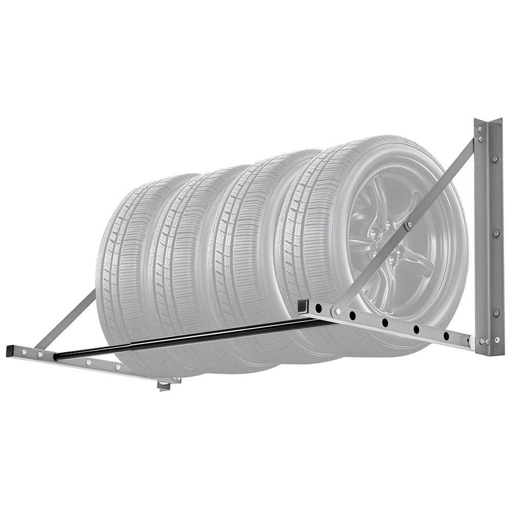 Wall-Mounted Folding Tire Rack product image