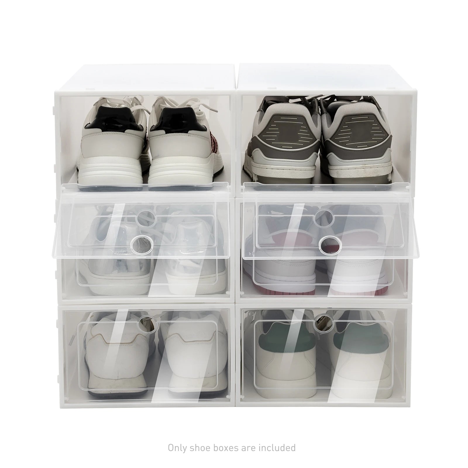 20-Pack Foldable Stackable Shoe Storage Boxes product image