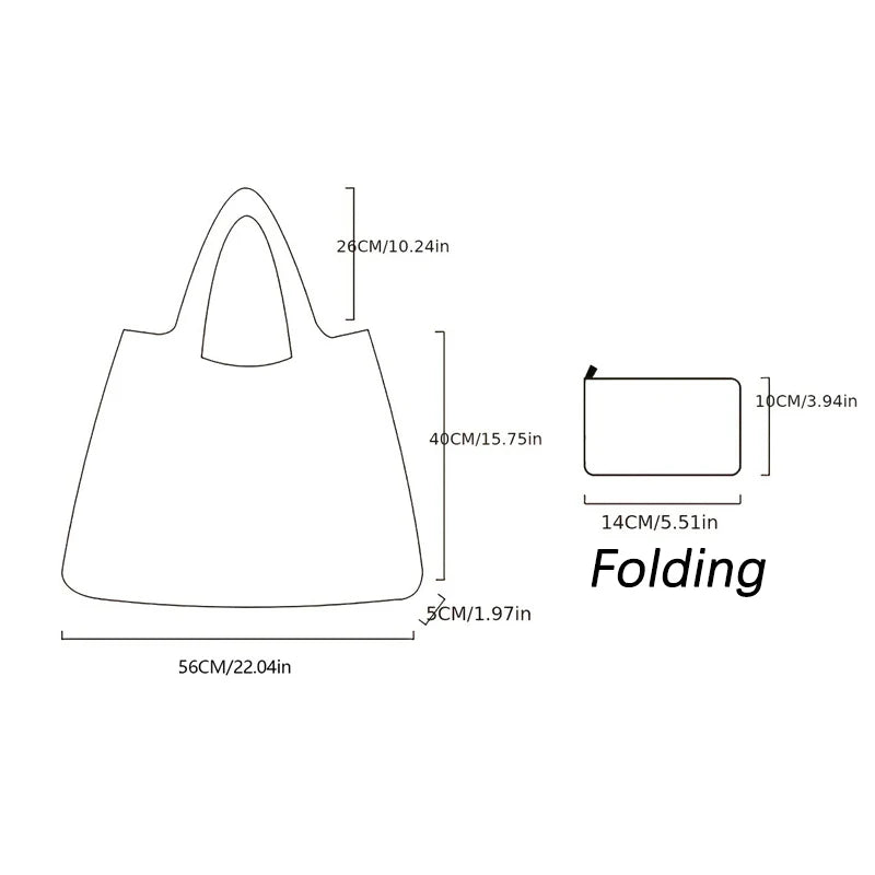 Flower Oil-Painting Foldable Shopping Bag product image