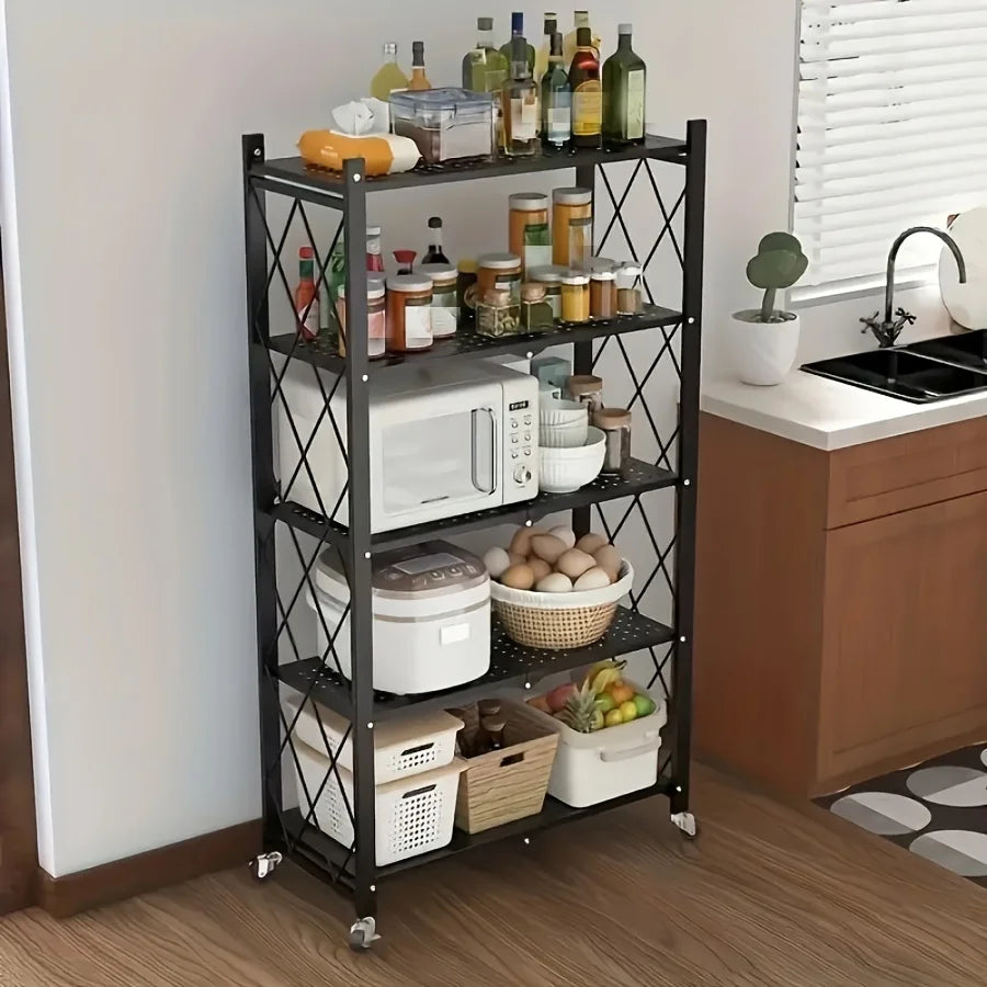 Foldable Metal Storage Rack product image