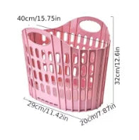 Foldable Plastic Laundry Hamper product image
