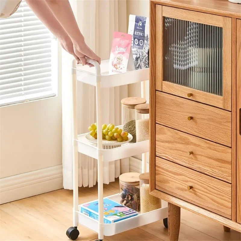 Trolley With Handlebar and Storage Rack product image