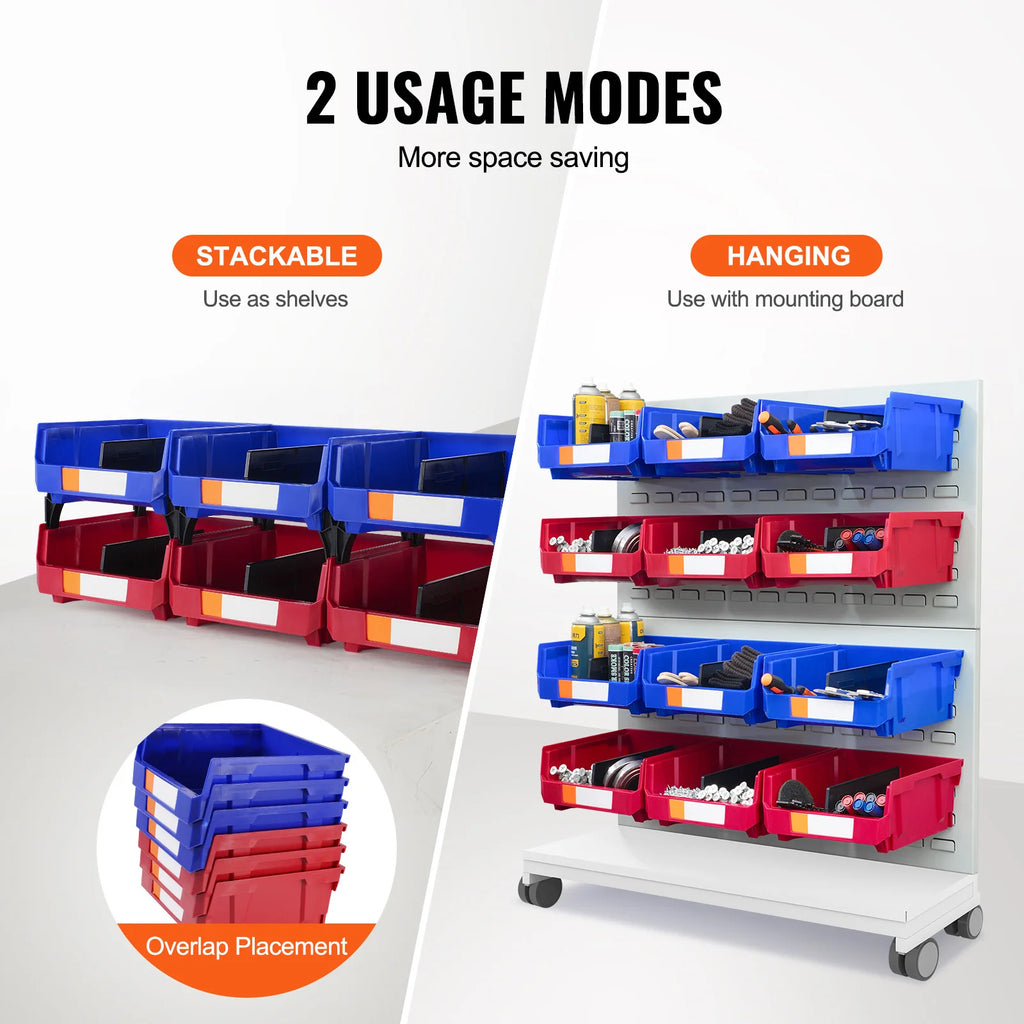 Six-Piece Garage Storage Bin Set product image