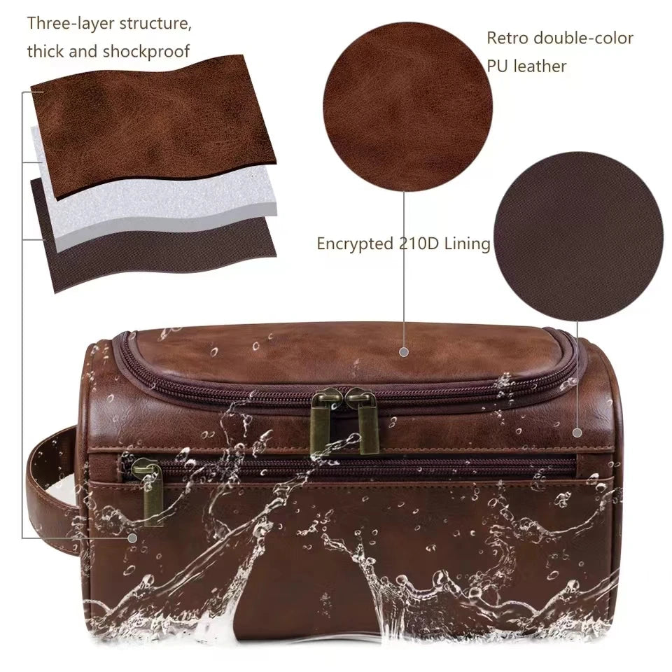 Leather Toiletry Bag product image