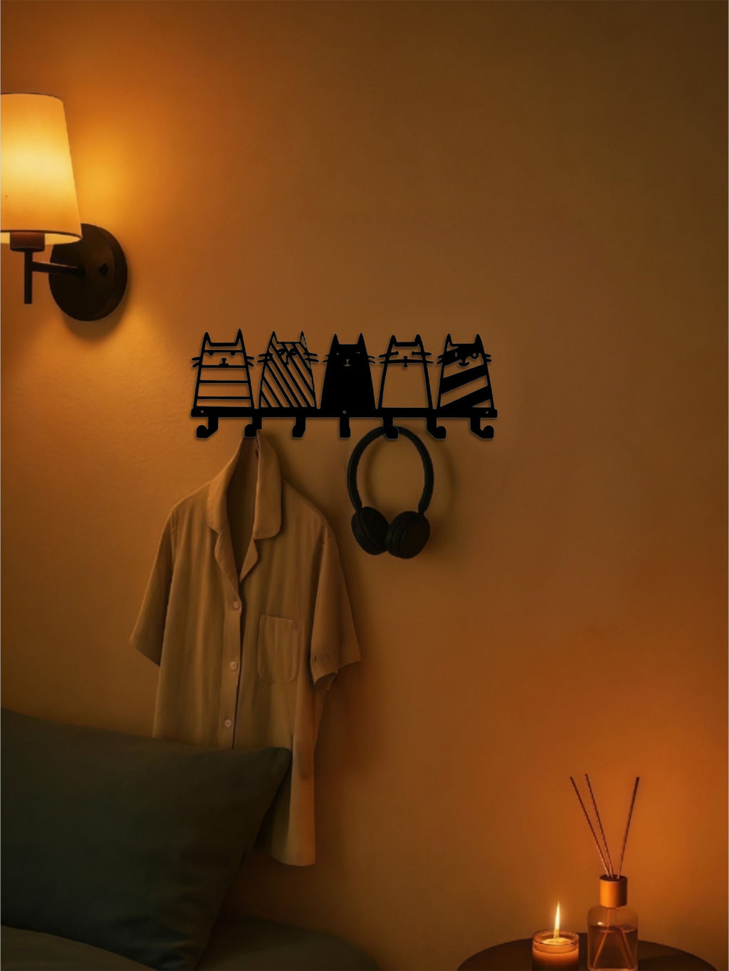 Cat Wall Key Holder product image