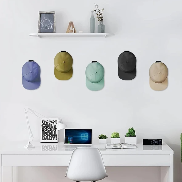 12-Pack Adhesive Cap Hooks product image