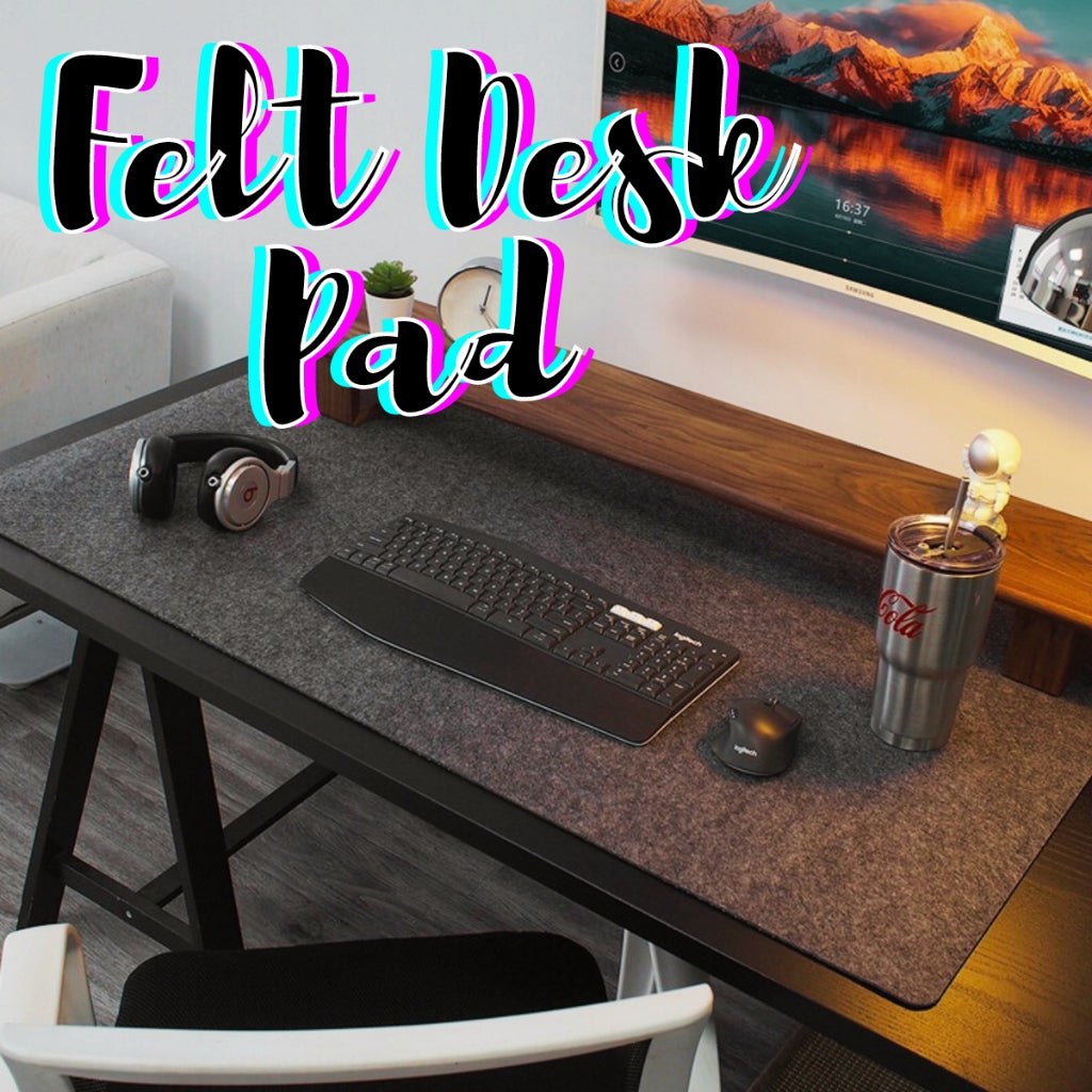 80 × 40 cm Felt Desk Pad product image