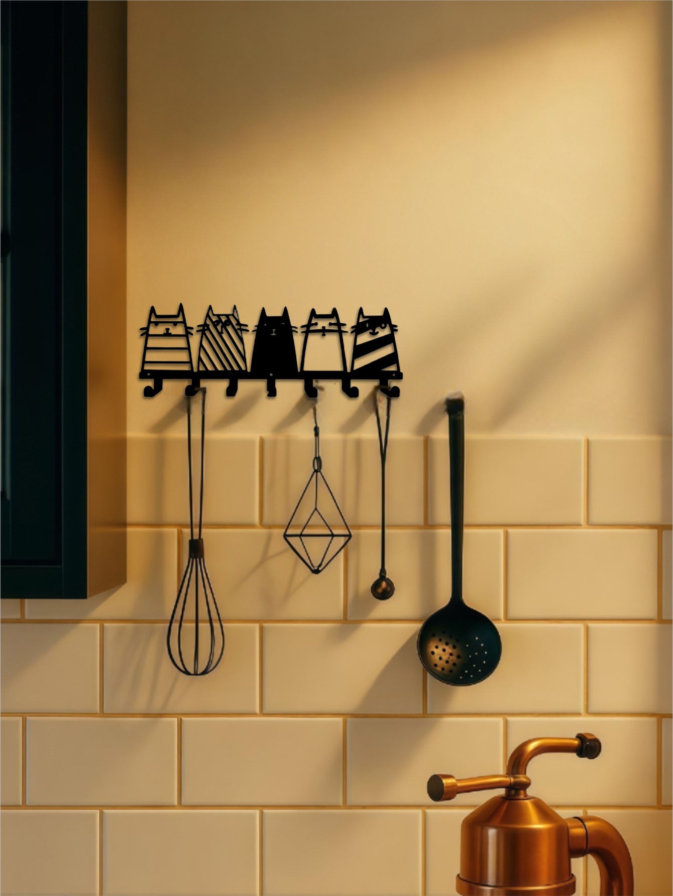 Cat Wall Key Holder product image
